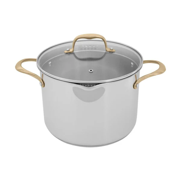 ZLINE 10-Piece Non-Toxic Stainless Steel with 3-Piece Nonstick Ceramic Cookware Set (CWSETL-NS-10) image 3