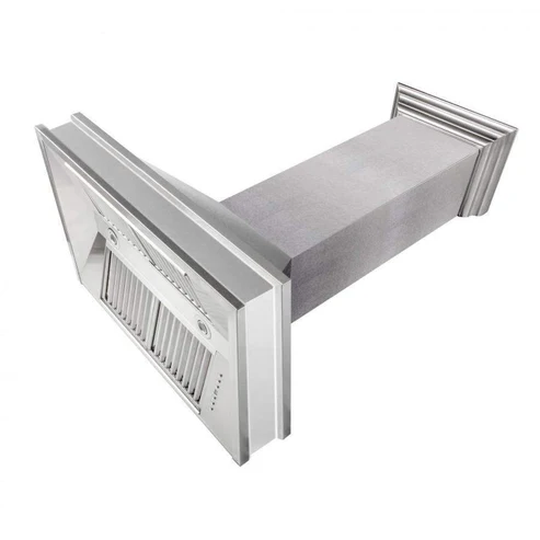 ZLINE 30 in. Designer Series Wall Mount Range Hood in DuraSnow® Stainless Steel, 8656S-30 image 2