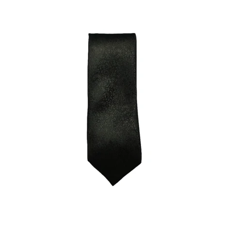 Black self tie image 1